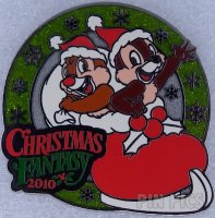 Japan - Chip and Dale - Disney Japan Ambassador Hotel - Christmas Fantasy 2010 - TDR