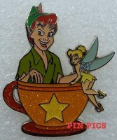 HKDL - Peter Pan and Tinker Bell - Coffee Cup - Tin - Mystery