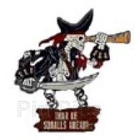 DLR Pirates Of The Caribbean - Skeleton telescope (AP)