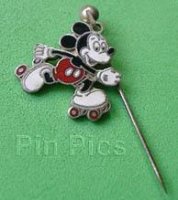 Stick Pin - Roller Skating Mickey