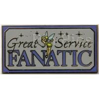 Cast Member Welcome Kit - 10 Pin Collection - Great Service Fanatic - Tinker Bell