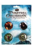 Button Set - Loungefly - Pirates Of The Caribbean - On Stranger Tides - Hot Topic