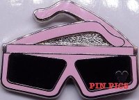 WDW - 2011 Hidden Mickey - Retro Icon - Muppet Vision 3D Glasses