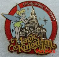 WDW - Annual Passholder Exclusive 2011 - Magic Kingdom 40 Years of Magical Memories - Tink and Castle only