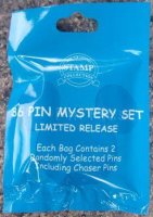 Pin Trading Stamp Collection - Sealed 2 Pin Pouch