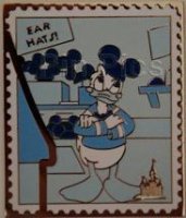 Pin Trading Stamp Collection - Castle - Donald (CHASER)