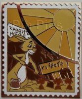 Pin Trading Stamp Collection - Pooh's Head - Rabbit (CHASER)