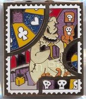 Pin Trading Stamp Collection - NBC Present - Oogie Boogie