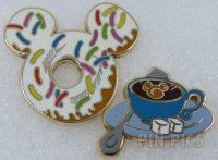 Mickey Mouse Doughnut and Tea Cup Set