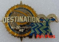 D23 - Destination D: WDW 40th - Destination D Logo w/5-legged Goat-Grand Canyon Concourse