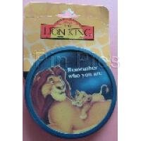 Button - DIS - Mufasa and Baby Simba - The Lion King - Remember Who You Are