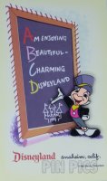 DLR - Jiminy Cricket - AP - Dateline: Disneyland 1955 - Art Corner Postcard Series