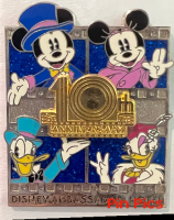 Japan - Mickey, Minnie, Donald & Daisy - Formal Characters - 10th Anniversary - Disney Ambassador Hotel - TDR