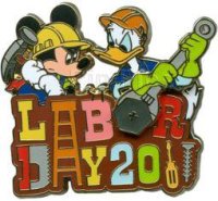 Labor Day 2011 - Mickey Mouse and Donald Duck