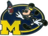Football Mickey - University of Michigan