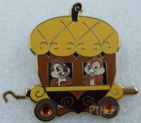 DS - D23 Train Pin Set - Chip 'n Dale Only