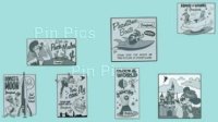 DLR - Dateline: Disneyland 1955 - Opening Day Newspaper Series - Package Set - ARTIST PROOF