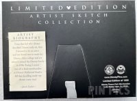 DL - Jack Skellington, Sally - Artist Sketch Collection - Lithograph and Pin