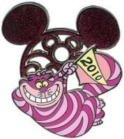 WDW - Mickey Mouse Icon with Characters - Cheshire Cat Set