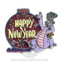 WDW - Happy New Year 2008 - Figment (ARTIST PROOF)