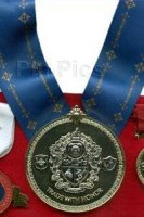 WDW - 10-10-10 Pin Trading Society - Collectors Set - Lanyard With Medal
