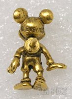 Mickey Mouse - Gold - 3D Sculpted