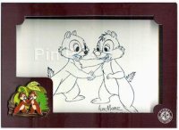 DL - Chip, Dale - Artist Sketch Collection - Lithograph and Pin