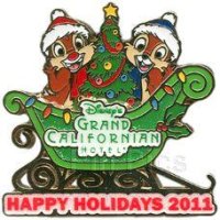 DLR - Happy Holidays 2011 - Disneyland® Resorts - Disney's Grand Californian Hotel & Spa