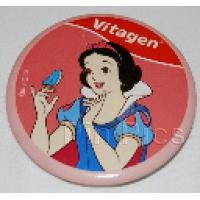 Button - Snow White - Vitagen