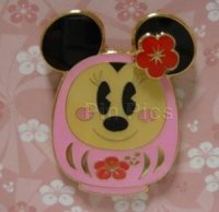 Japan - Minnie Mouse - Pie-Eye Daruma - New Years 2011 - TDL
