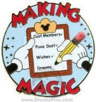 WDW - Cast Member - Create-A-Pin - Making Magic
