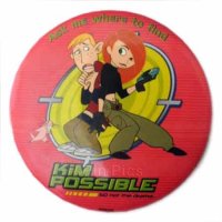 Button - Kim Possible, Ron Stoppable and Rufus - So Not The Drama - Walmart