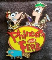 Phineas and Ferb - Logo with Perry the Platypus