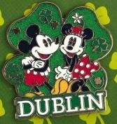 DS Ireland - Mickey and Minnie Dublin pin