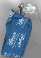 Disney Visa Lanyard - Blue - 2012 Release