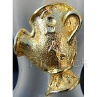 Gold Tone Chip (Beauty and the Beast)