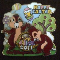 WDW - Easter 2011 - Chip 'n Dale (ARTIST PROOF)