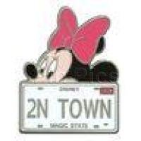 Character License Plate - Mystery Series - Minnie Mouse (Artist Proof)