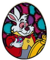 DSF - Stainglass Easter Egg 2012 - White Rabbit