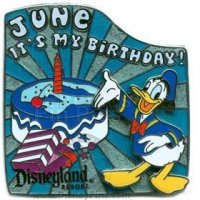 DLR - Birthday of the Month 2008 - June (Donald Duck) (PRE PRODUCTION/PROTOTYPE)