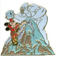 WDW - Gold Card - Expedition Everest® - Mickey Mouse with Yeti (PRE PRODUCTION/PROTOTYPE)