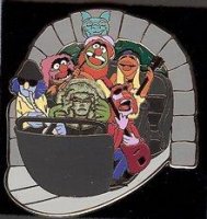 WDI - Haunted Mansion Doombuggy - Animal & Muppet Band with Madame Leota