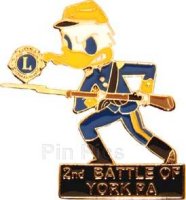Lions Club - Civil War Series - 2nd Battle of York, PA (Donald Duck) Error