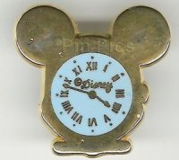 Mickey Mouse Head Watch (Gold) #4