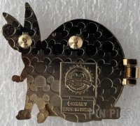 WDW - Walt Disney and Tinker Bell - Retro Logo - Hinged