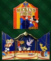WDW - Mickey's Circus - Jumbo Pin - Circus Tent