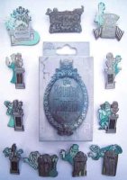 WDW - Magic Kingdom's Haunted Mansion Graveyard Mystery Set