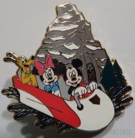 WDI - Mickey and Minnie and Pluto - Matterhorn Bobsleds Reopening