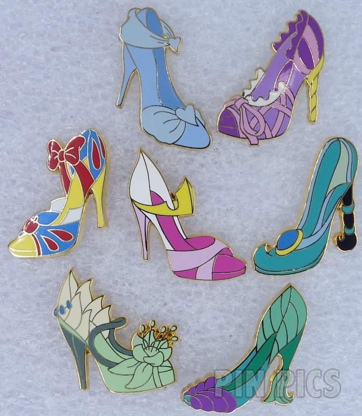 PP90874 - WDW - Princess Shoes Set - Booster - PinPics