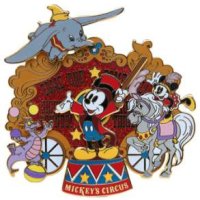 WDW - Mickey's Circus - Jumbo Pin - Welcome Gift